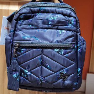 Lug Alpine Crossbody Butterfly Grey